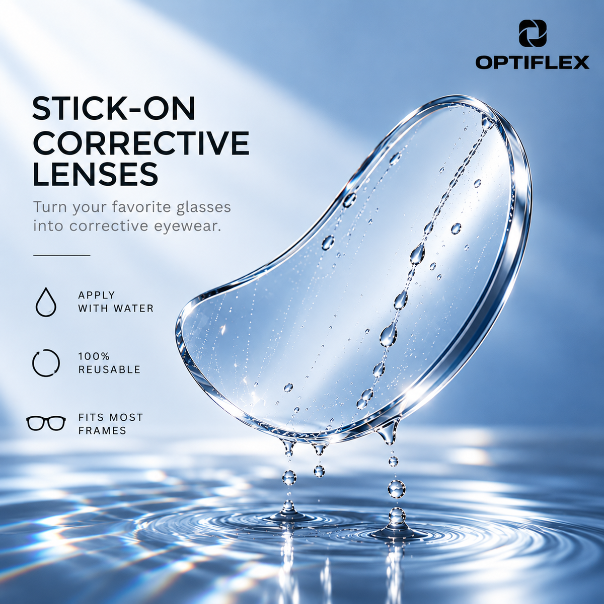 Lentes adhesivas Optiflex
